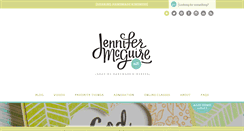 Desktop Screenshot of jennifermcguireink.com