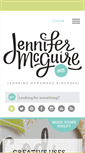 Mobile Screenshot of jennifermcguireink.com